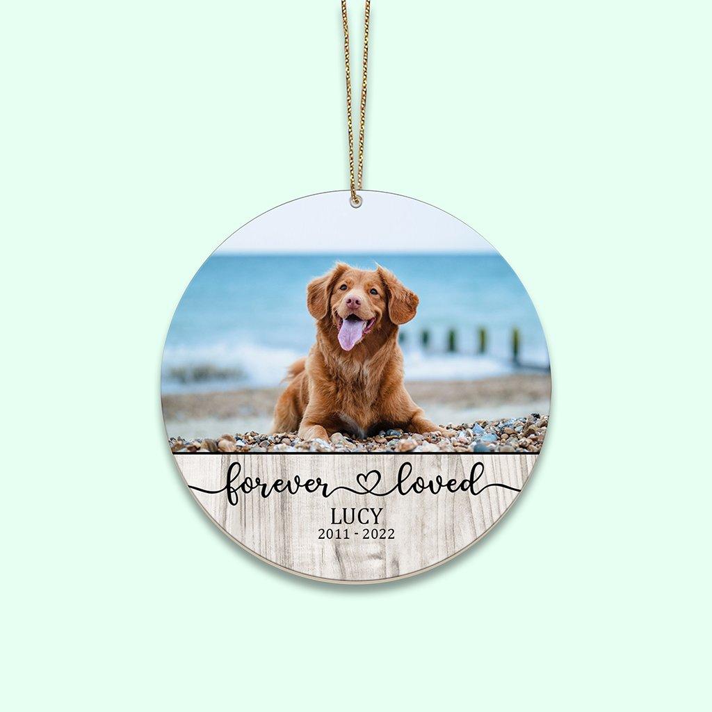 Dog Memorial Ornament