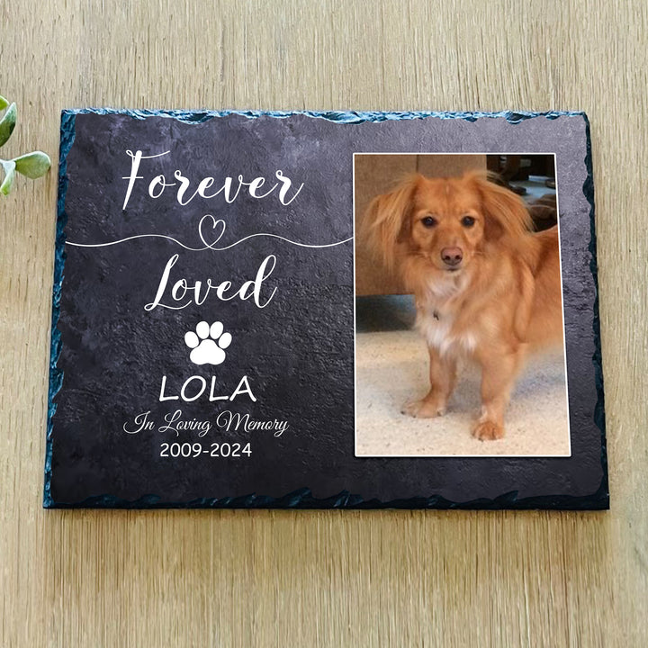 Forever Loved - Personalized Memorial Stone