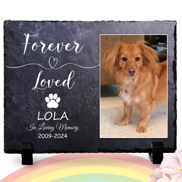 Forever Loved - Personalized Memorial Stone