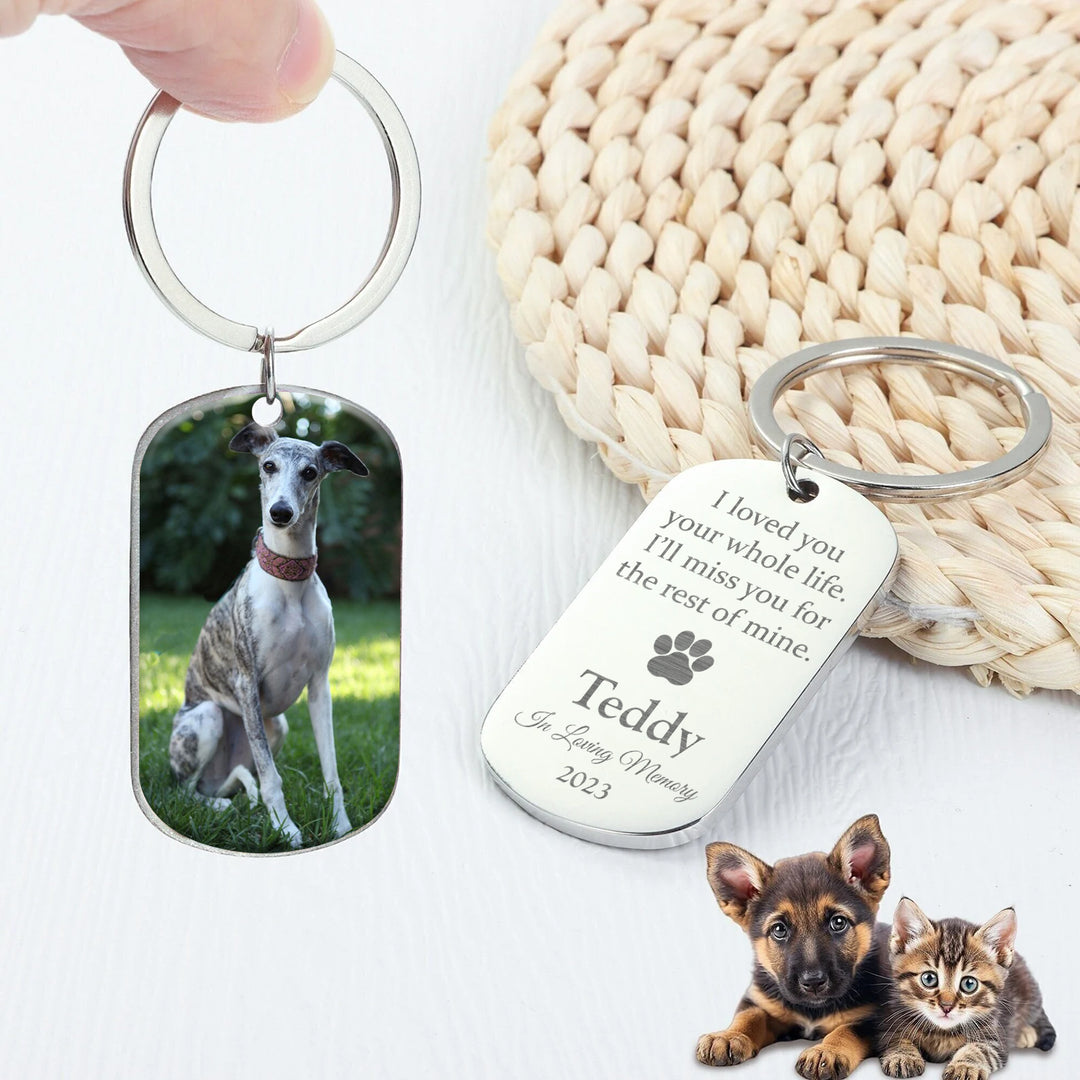 I Love You Your Whole Life- Premium Matching Photo Keychain