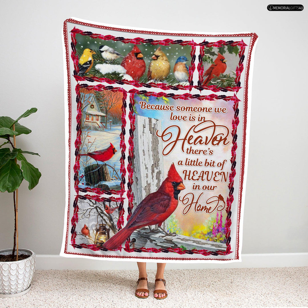 Because Someone We Love Is In Heaven - sympathy gifts for loss of mother Fleece