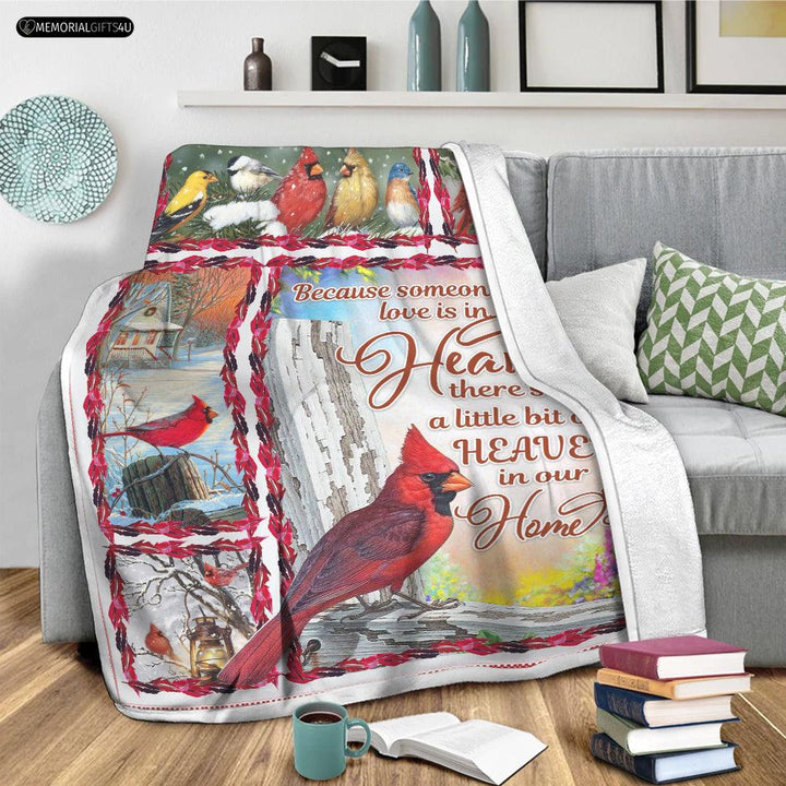 Because Someone We Love Is In Heaven - sympathy gifts for loss of mother Fleece