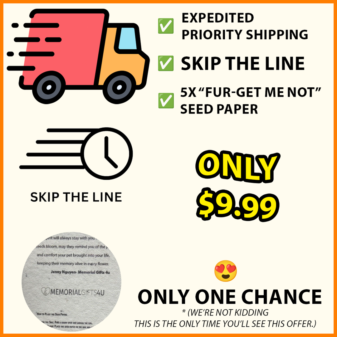 Expedited Priority Shipping + Skip the Line + 🎁 FREE GIFT
