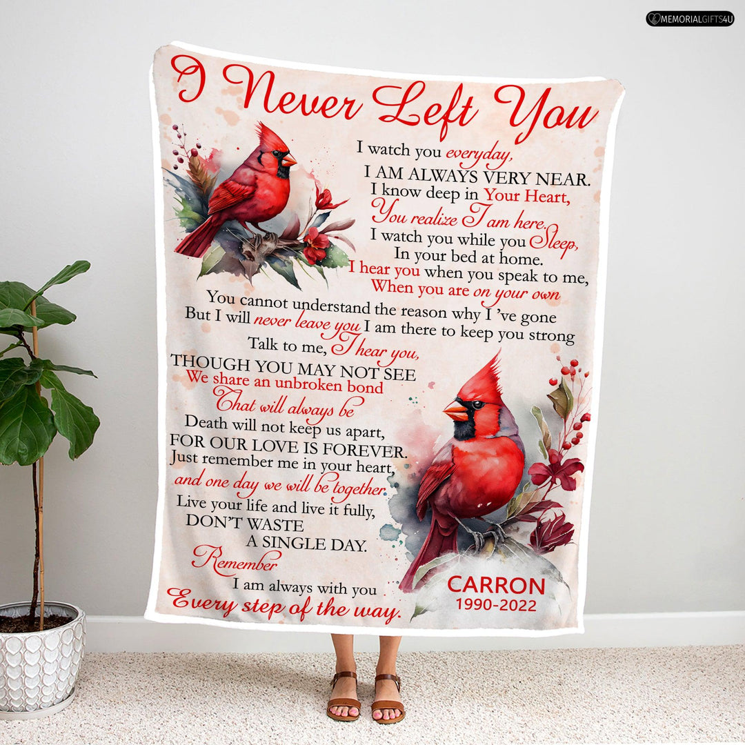 I Never Left You - Sympathy Blanket For Loss Of Mother