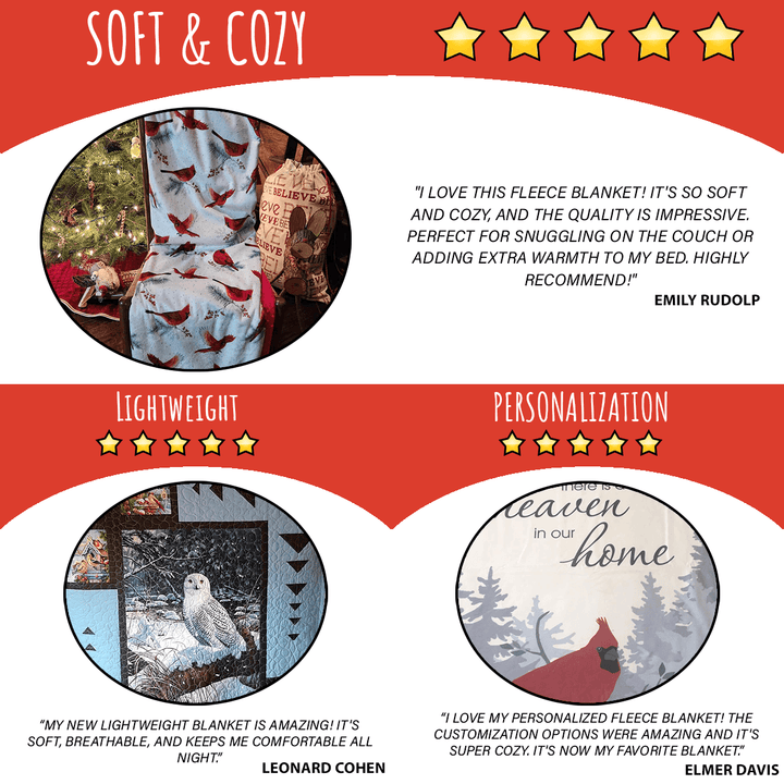 I Will Always Watch Over You - memorial gifts for loss of mother Fleece Blanket