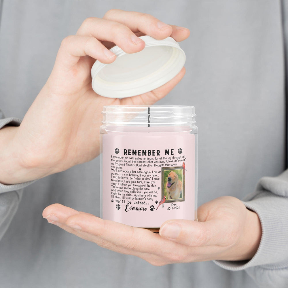 Remember Me - Personalized Dog Memory Candle