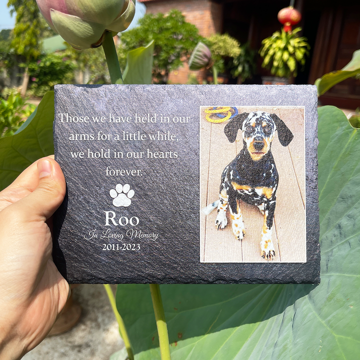Those We Have Held In Our Arms For A Little While - Personalized Memorial Stone