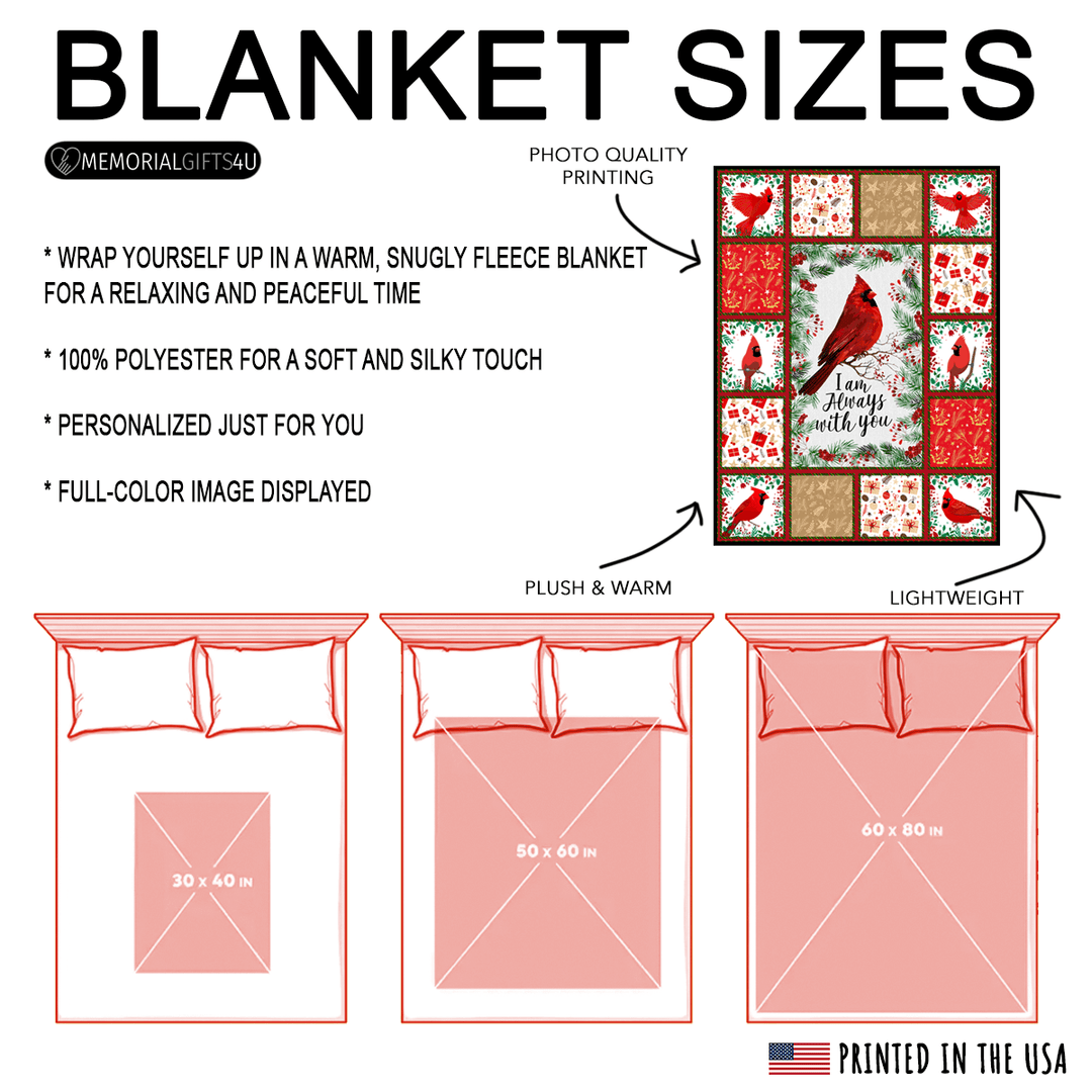 You And me We Got This - memorial gifts for loss of mother Fleece Blanket