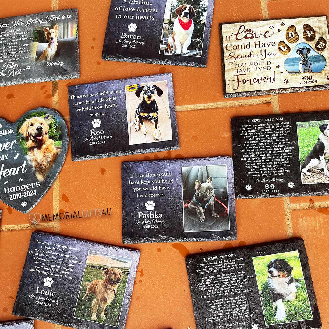 The Comfort of Dog Memorial Stones as Sympathy Gifts