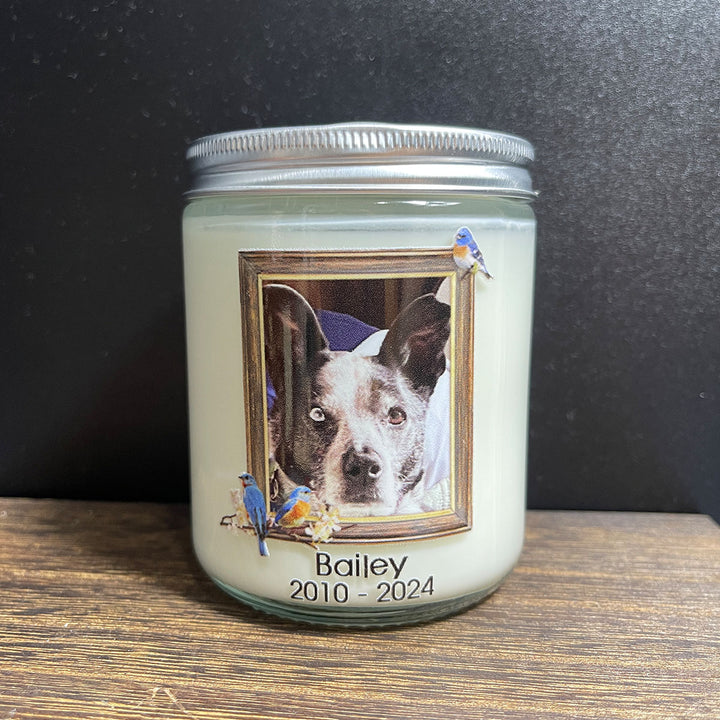 I Never Left You Poem - Dog Memory Candle