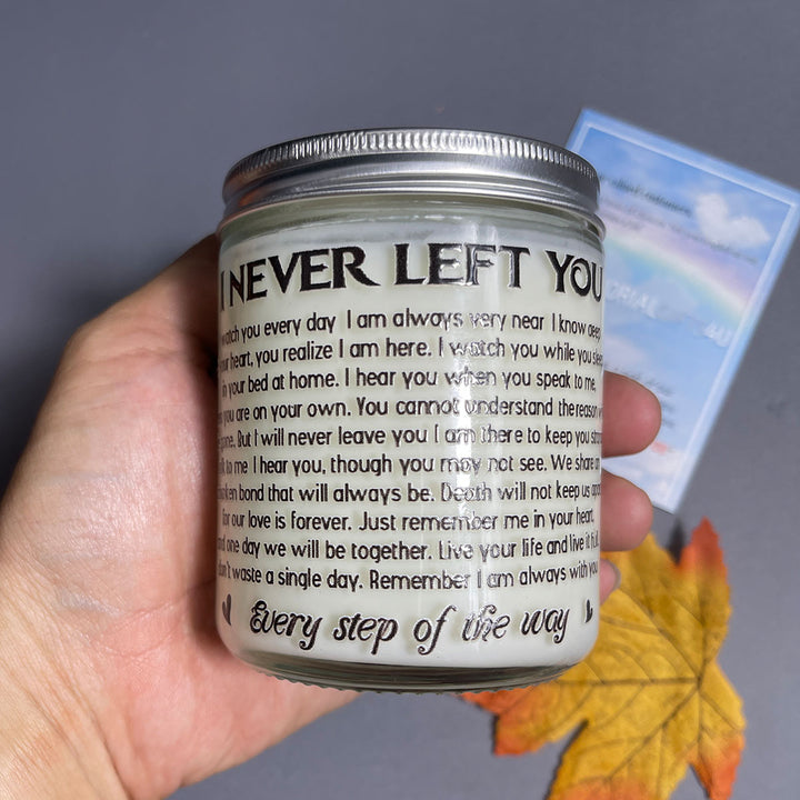 I Never Left You Poem - Dog Memory Candle