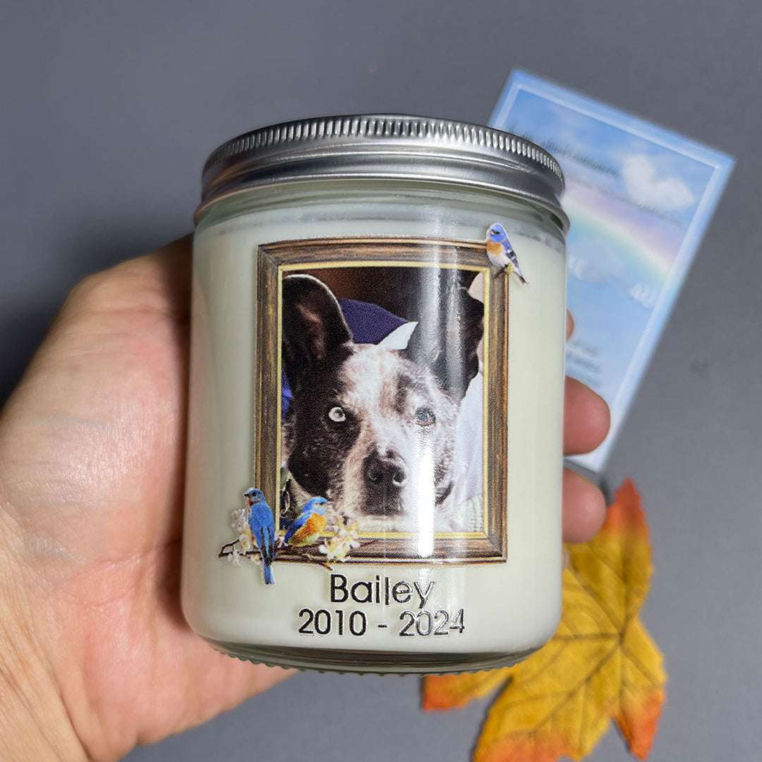 I Never Left You Poem - Dog Memory Candle