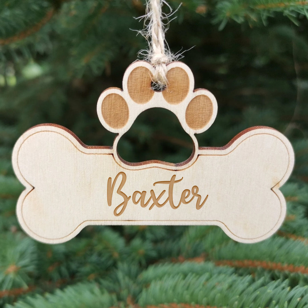 Dog Memorial Gifts - Personalized Dog Memorial Ornament