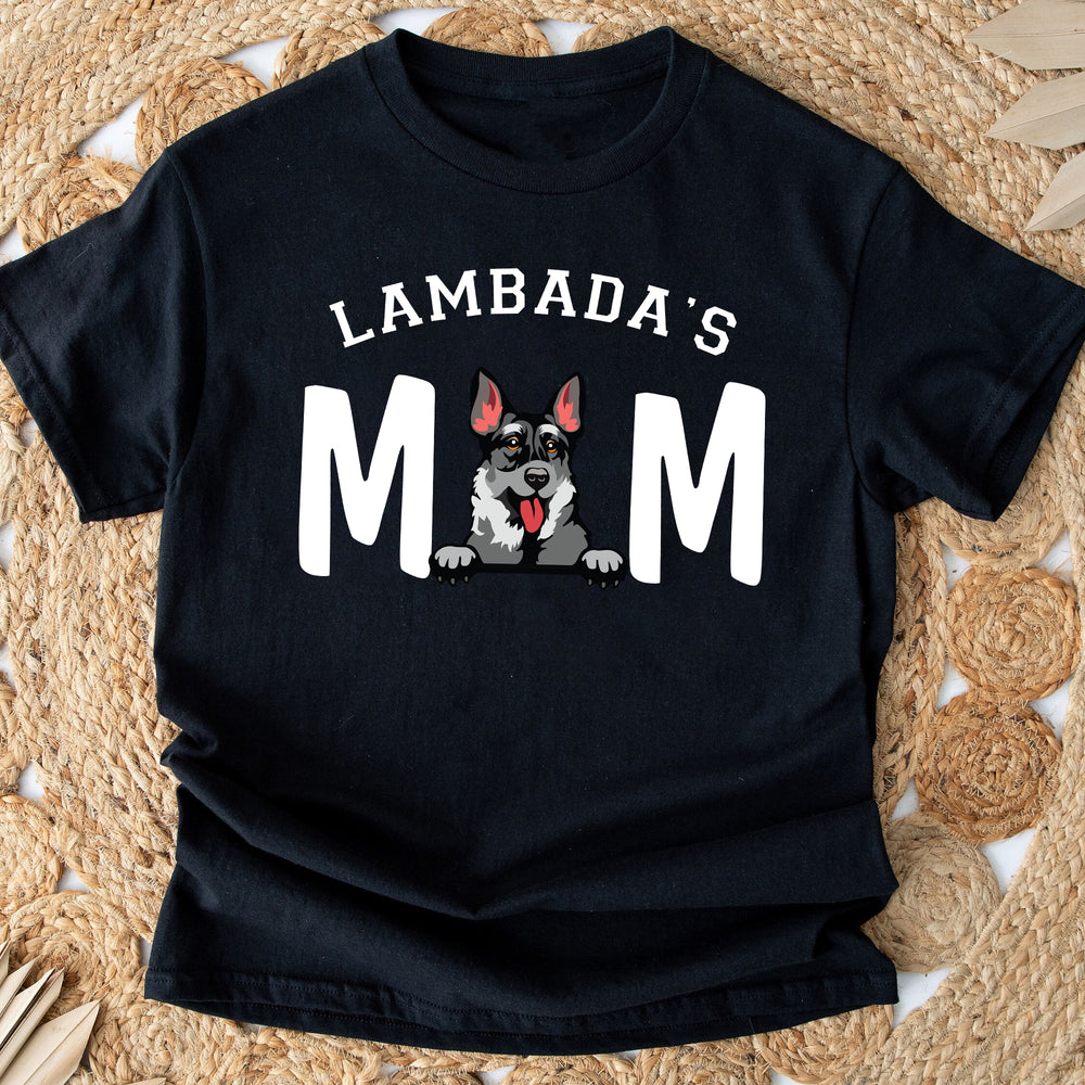 Dog's Mom Shirt - Personalized Dog Lover Tee