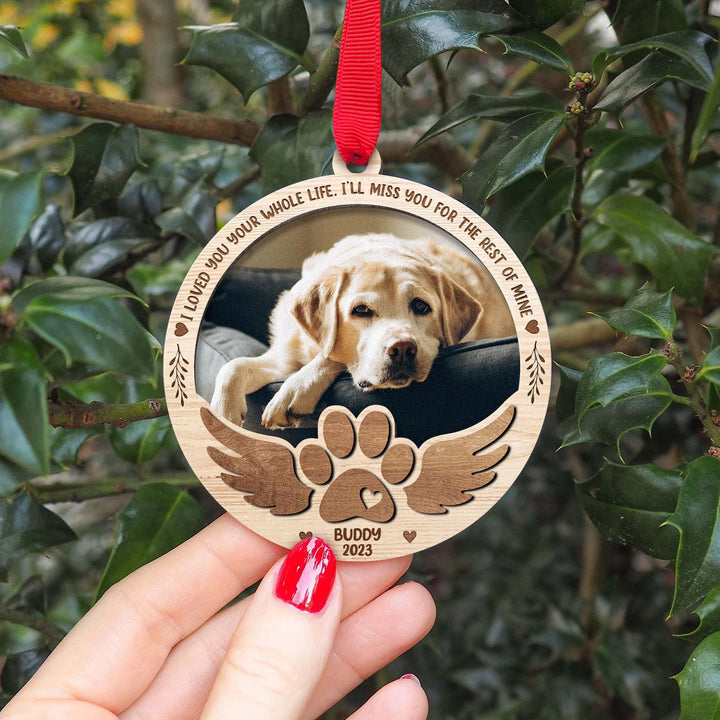 I’ll Miss You For The Rest Of Mine  - Dog Memorial Ornament