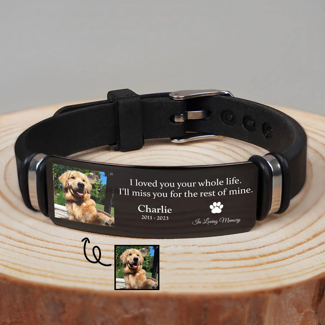 I Loved You Your Whole Life - Personalized Memorial Bracelet