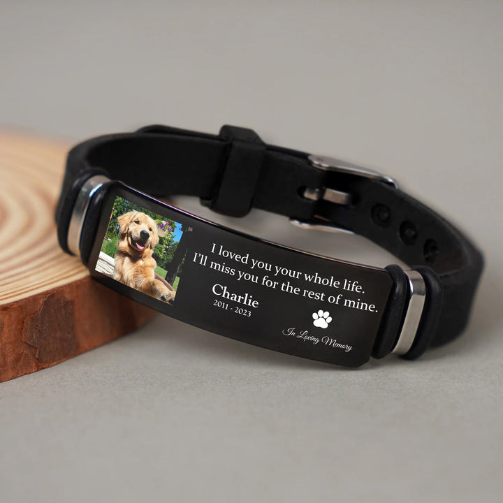 I Loved You Your Whole Life - Personalized Memorial Bracelet