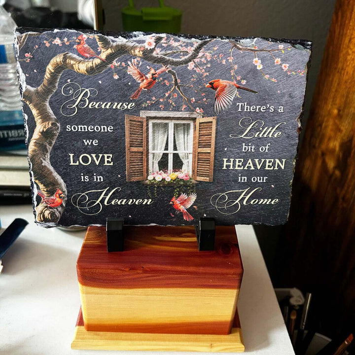 Because Someone We Love - Personalized Memorial Stone