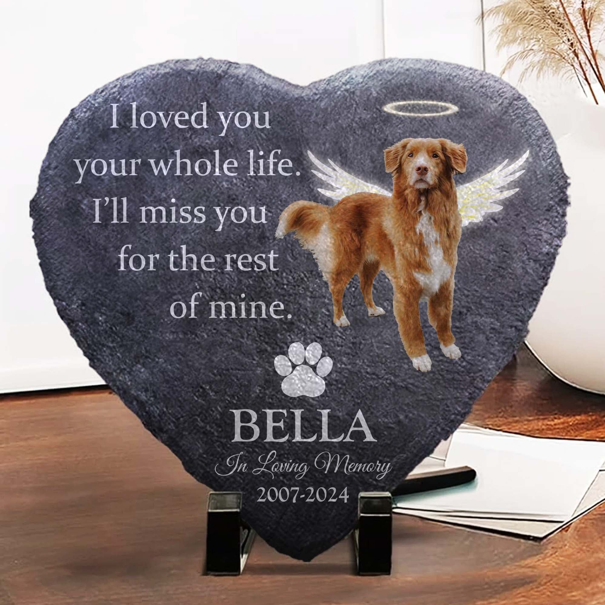 Dog Headstones, Dog Tombstone, Dog Gravestones, Personalized Dog ...