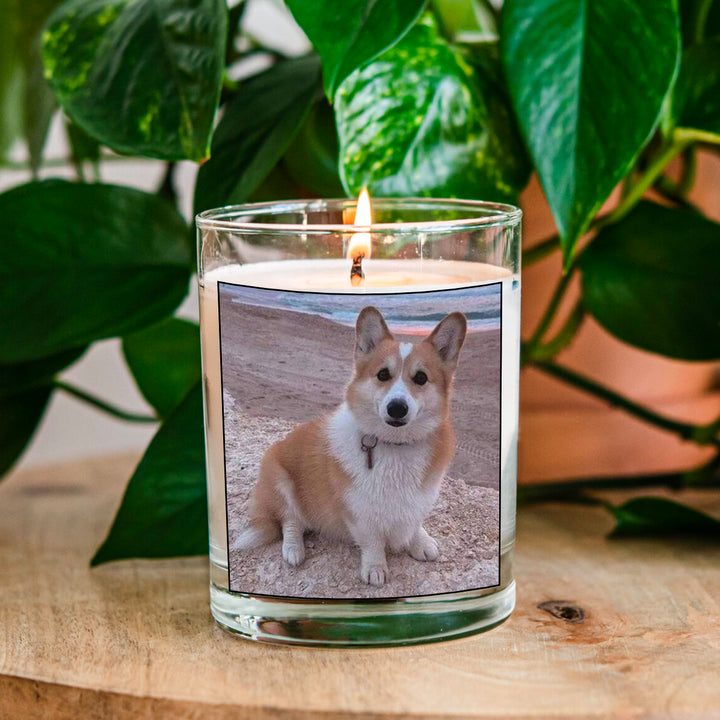 Once by My Side, Forever in My Heart - Dog Memory Candle