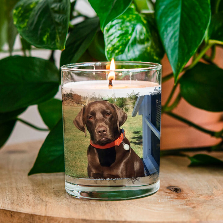 You're Gone But Not Forgotten - Personalized Dog Memory Candle