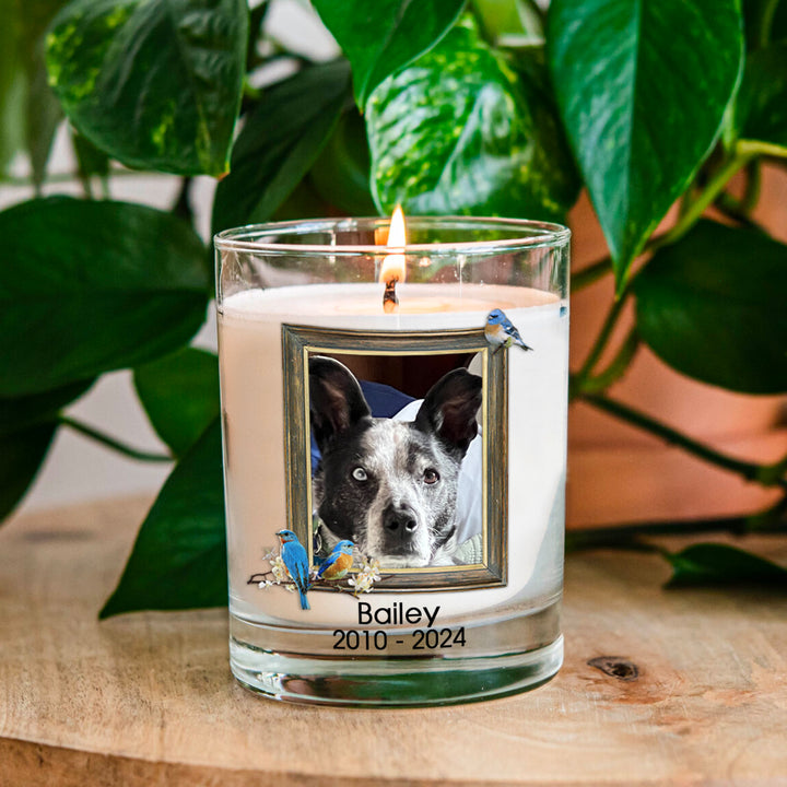 I Never Left You Poem - Dog Memory Candle