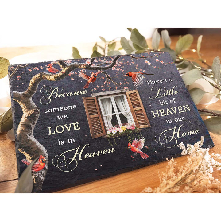 Because Someone We Love - Personalized Memorial Stone