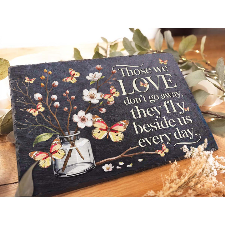 Those We Love Don't Go Away - Personalized Memorial Stone