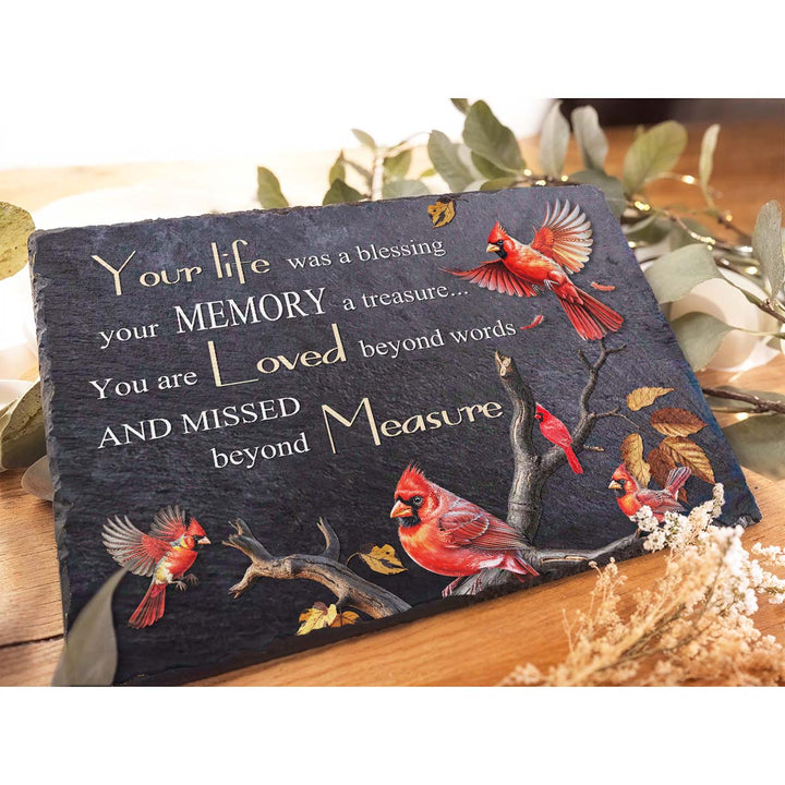 Your Life Was A Blessing - Personalized Memorial Stone