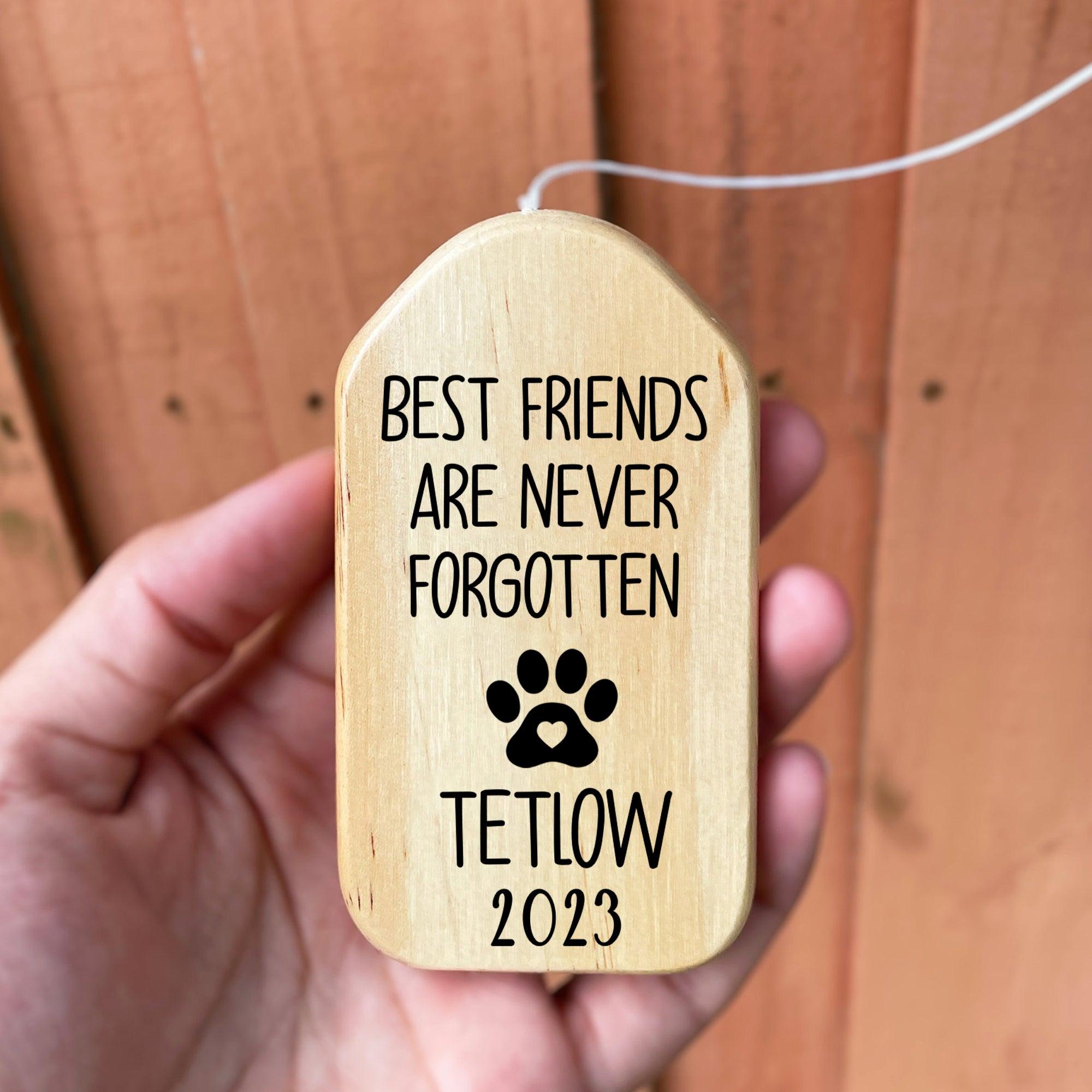 best friends are never forgotten dog memorial wind chimes memorial gifts 4u 1 35407804072237