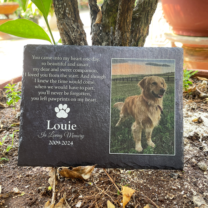 You Came Into My Heart One Day - Personalized Memorial Stone