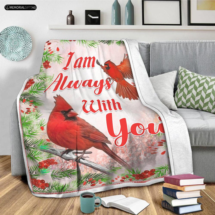 I Am Always With You - memorial gifts for loss of mother Fleece Blanket