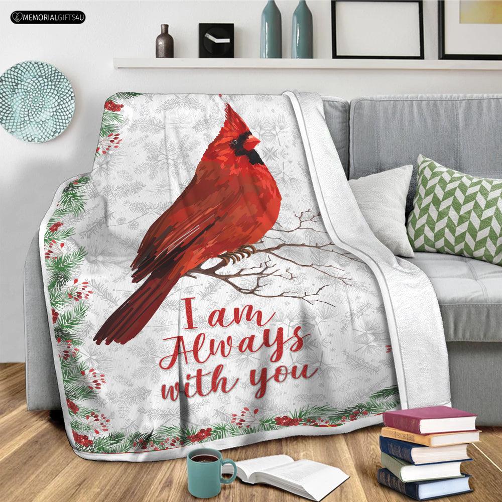 I Am Always With You - memorial gifts for loss of mother Fleece Blanket