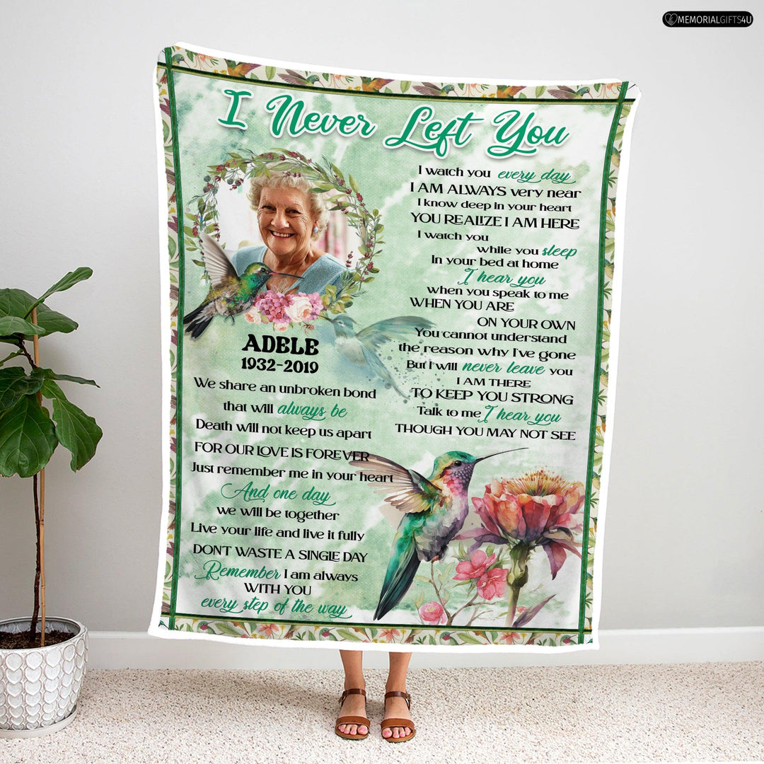 I Never Left You - Sympathy gifts for loss of mother Fleece Blanket