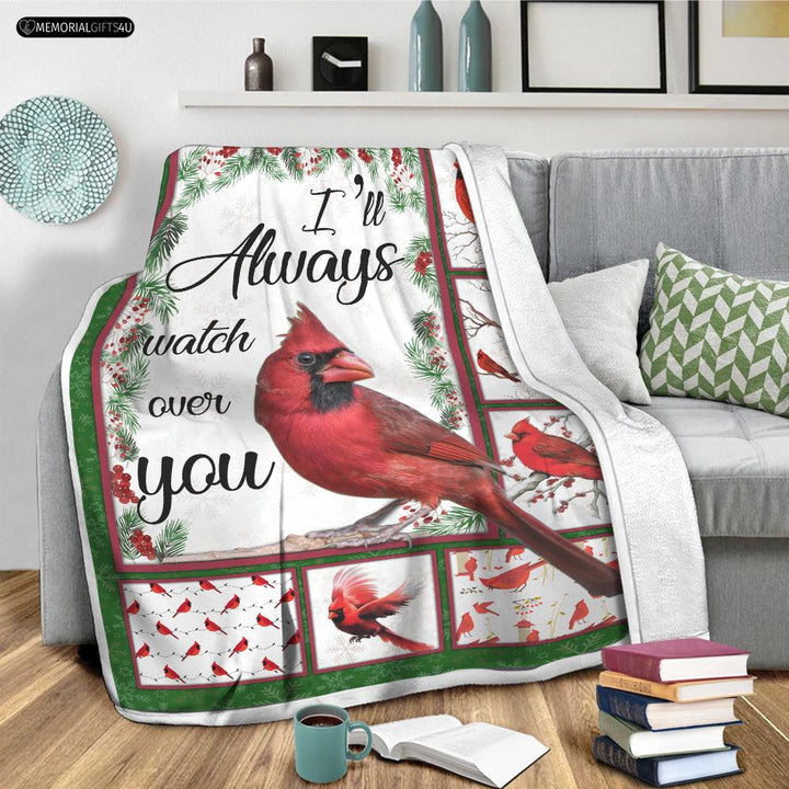 I Will Always Watch Over You - memorial gifts for loss of mother Fleece Blanket