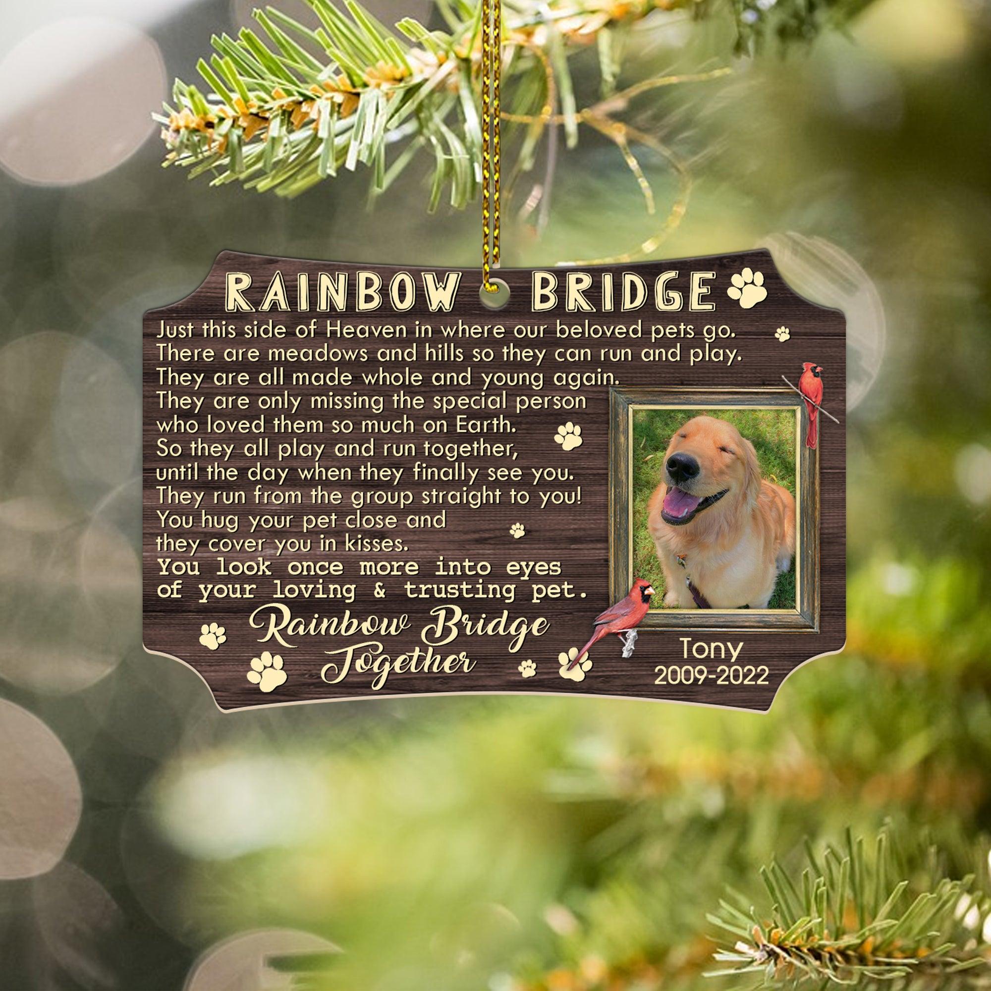 The Rainbow Bridge Poem – Memorial Gifts 4u