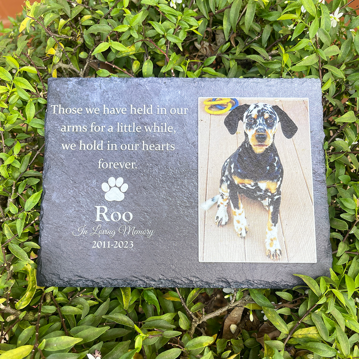 Those We Have Held In Our Arms For A Little While - Personalized Memorial Stone