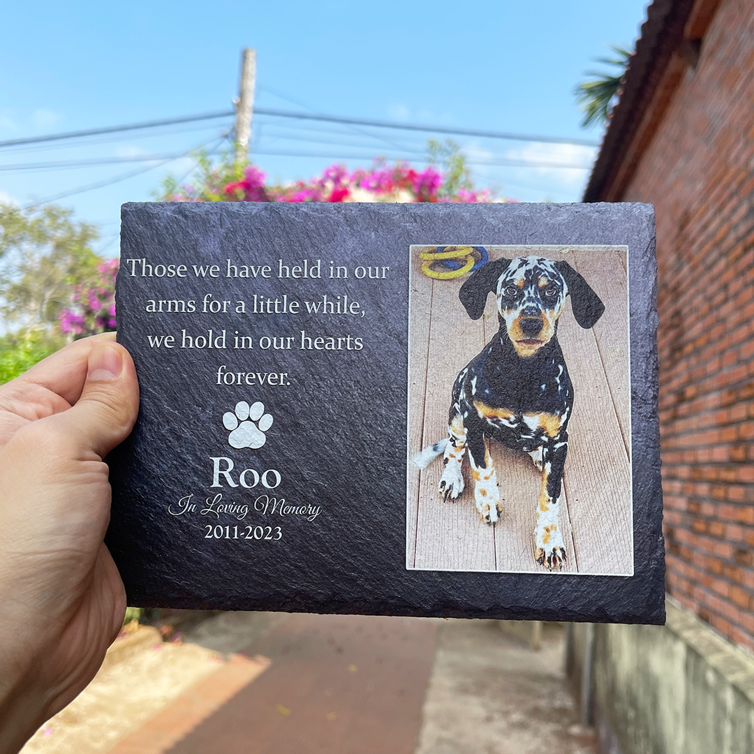 Those We Have Held In Our Arms For A Little While - Personalized Memorial Stone